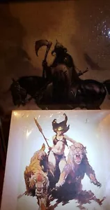Frank Frazetta Puzzle The Huntress Rare Fantasy 1977 Fantastic Art 18 x 24 Vtg - Picture 1 of 14