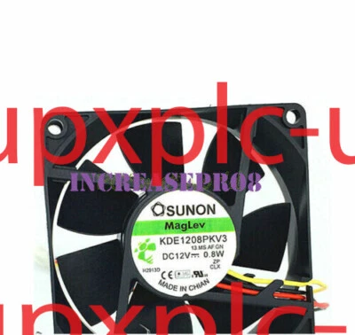 SUNON KDE1208PKV3 CPU Cooler Mute Fan MS.AF.GN 8020 DC12V 0.8W 80x80x20mm 3-pin~ - Image 1 of 4