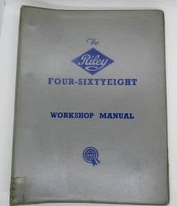 BMC - Riley Four - Sixtyeight Manual de taller emitido por Riley Motors - Usado 02 - Imagen 1 de 10