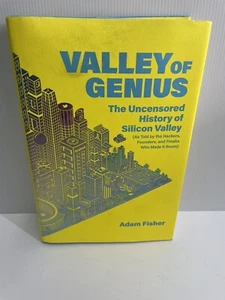 Valley Of Genius. Book. History Of Silocone Valley USA San Jose Computers Tech. - Picture 1 of 13