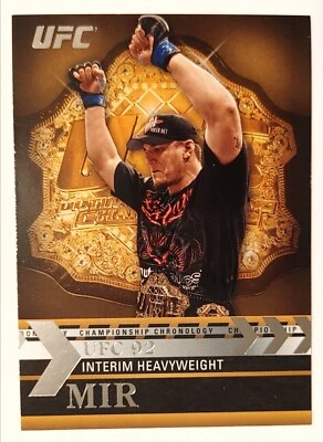 FRANK MIR 2011 Topps UFC TITLE SHOT CHAMPIONSHIP CHRONOLOGY #CC-14 NM-MT  A2 - Image 1 of 2