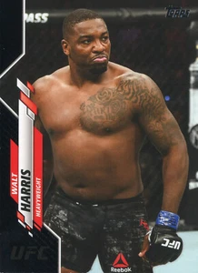 TOPPS 2020 UFC WALT HARRIS #63 61/69 SCHWARZ PARALLELE KARTE - Bild 1 von 2