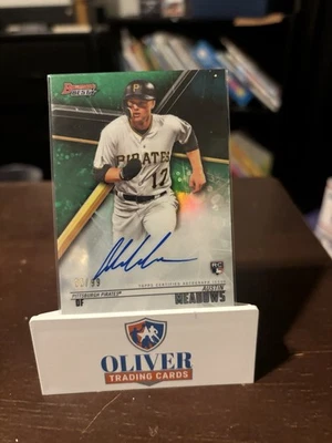 Bowman's Best 2018 - Autógrafos Austin Meadows #B18-AM Green Refractor/99  Foto 1 de 2