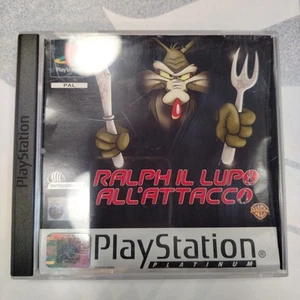 Ralph Il Lupo All' Attacco PlayStation 1 PS1 Sony Versione Italiana Platinum - Imagen 1 de 9