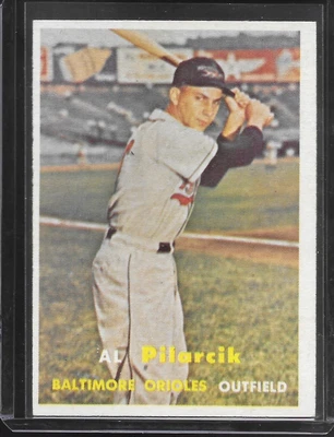1957 Topps -  Al Pilarcik #311 (RC) ExMt+ - Image 1 of 2