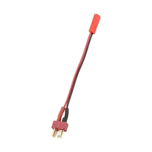 T Male Plug To JST Male Connector Opwer Converter Adapter 130mm For RC Mode LW - Picture 1 of 23