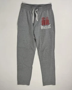 Under Armour Sweatpants Men Small Gray Roots Of Fight Bruce Lee Jogger Loose Fit - Picture 1 of 9