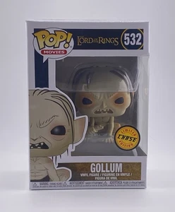 Funko Pop! Movies LOTR Gollum #532 (w/ fish) Chase Ltd Ed Vinyl Figure c2018 NM - Picture 1 of 6