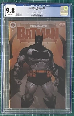 ABSOLUTE BATMAN #1 CGC 9.8 BEN OLIVER EXCL FOIL VARIANT LTD 800 SCOTT SNYDER Foto 1 de 4