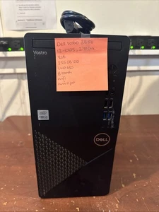 DELL VOSTRO 3888, CORE I3-10105, 3.70GHZ, 256GB, 8GB RAM, Btooth, Wifi, Win 11 P - Picture 1 of 5