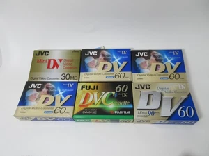 MiniDV Camcorder Tapes Mixed Brands Sony Panasonic JVC Fuji Maxell - New - Picture 1 of 24