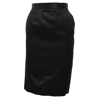 Nina Ricci Midi Pencil Skirt In Polyester Women Black Size 36 - Image 1 of 4