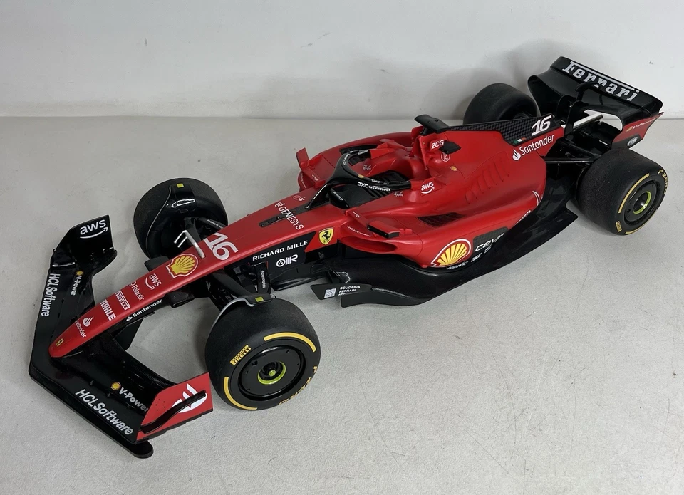 1/10 Maisto Tech F1 Ferrari CHARLES LECLERC #16 SF23 Battery NO REMOTE Untested - Image 1 of 4