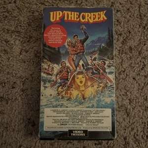Up the Creek VHS Tested 1984 Video Treasures Tim Matheson Stephen Furst - Picture 1 of 4