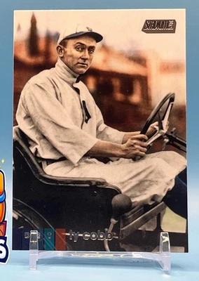 2020 Topps Stadium Club Ty Cobb #214 Detroit Tigers - Image 1 of 2