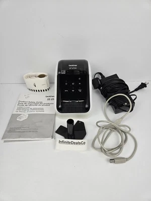 Brother QL-810W Ultra Fast Thermal Label Printer Tested Working  - Image 1 of 4