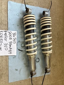 2008 Yamaha Raptor 350 Front Shocks Suspension 316 - Picture 1 of 11