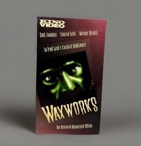 Waxworks VHS Kino Video Uber Rare 1924 German Silent Horror Movie Excellent Cond - Picture 1 of 8