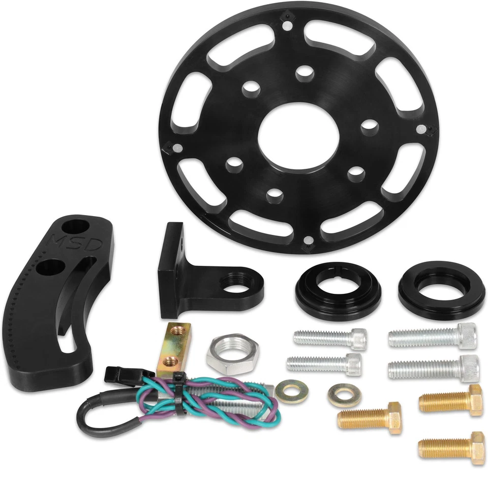 86003 MSD Crank Trigger Wheel Kit - Flying Magnet - SBC - 6.25 in. - Image 1 of 1