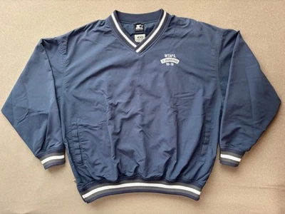 WTAPS×STARTER TEAM JK 02 L Navy Nylon Fleece Lined Used - Image 1 of 3