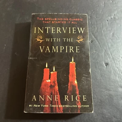 Interview with the Vampire Anne Rice Paperback Book Vg Sf6 Foto 1 de 4