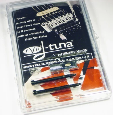 EVH Van Halen CHROME DTuna Drop Tuner for Locking Trem Floyd Rose Tremolo DT100C - Image 1 of 2