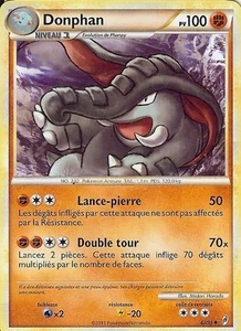 Carte Pokemon " DONPHAN " L'APPEL DES LEGENDES PV 100 42/95 UNCO VF - Imagen 1 de 1