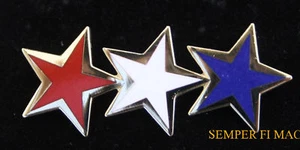 SOMBRERO ROJO BLANCO TRES ESTRELLAS XL PIN PIN AZUL MARINA EJÉRCITO DE ESTADOS UNIDOS MARINES USCG EE. UU. - Imagen 1 de 1