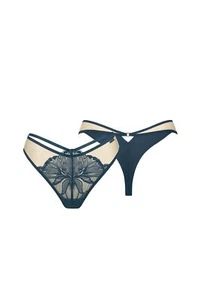 LISCA 012375 CHARISMA Brasil slip con pizzo 36-44 cosmic blue KZ - Foto 1 di 6