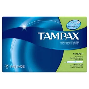 Super Karton Applikator unparfümierte Tampons 10 Stück - Bild 1 von 5