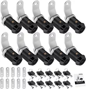 Advanced Security RV Locks - 10 Pack 1" Keyed Alike for Ultimate Protection - Picture 1 of 8