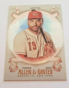 2021 Allen & Ginter - Joey Votto - Cincinnati Reds - Hot Box Silver Foil - Picture 1 of 2