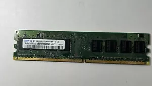 Samsung 4GB (4-1GB) 1Rx8 PC2-6400U-666-12-ZZ M378T2863RZS-CF7 - Picture 1 of 11