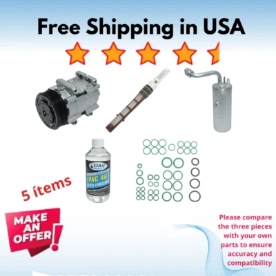 Compressor & Driers A/C Fit Ford F-450 Super Duty 1999-2003 - Image 1 of 4