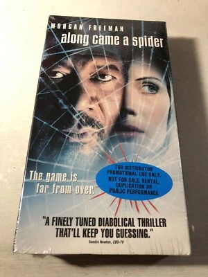 Along Came a Spider (2001) VHS NEW Crime Mystery Thriller Screener Copy - Image 1 of 3