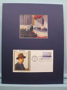 Honoring Artist Edward Hopper & American Realism Art & his First Day Cover   - Picture 1 of 2