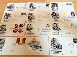 LOT A  MISC FIRST DAY/ POSTAL COVERS. QTY 12 - Picture 1 of 4