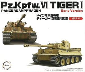 Fujimi 1/72 Pz Kpfw VI Tiger I (Producción Temprana) (2 Kits) - Imagen 1 de 1