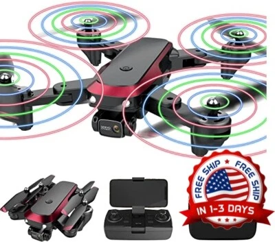 Drone Drone Con Camara WIFI Quadcopter Compacto Plegable Estable Calidad Nuevo - Image 1 of 4
