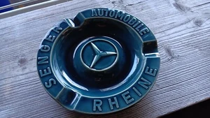 Aschenbecher Keramik MERCEDES BENZ Automobile Senger, Rheine Oldtimer Reklame - Bild 1 von 8