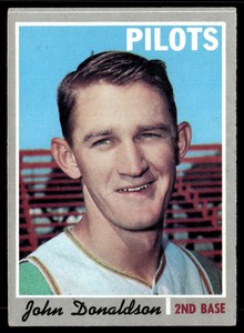 1970 Topps #418 John Donaldson  VGEX-B111R3