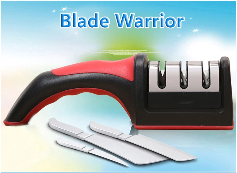 Three Stage Notches Knife Sharpener Kitchen Tools - Image 1 of 4