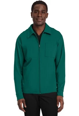 Cherokee Achieve Men's Zip-Up Warm-Up Jacket CK354 HUNN Hunter Free Shipping - Image 1 of 4