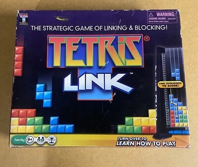 Tetris Link Board Game, The Strategic Game of Linking and Blocking - Image 1 of 3