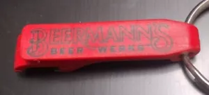Beermann's Beer Werks Plastic Key Chain & Bottle Opener - Picture 1 of 4