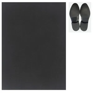 Resistant Sole Sheet 3.5MM Heel Repair Pad Rubber Sole Pad Black Shoes Bottom... - Picture 1 of 6