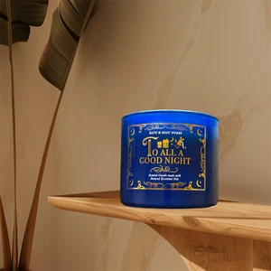 Vela perfumada de 3 mechas Bath & Body Works To All A Good Night - Imagen 1 de 9