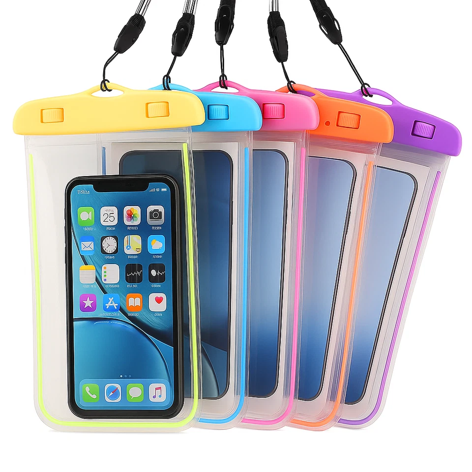 ⚡Waterproof Phone Holder BAG with LANYARD for iPhone, samsung, All Smart phone - Image 1 of 3