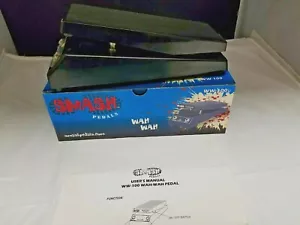 SMASH PEDALS WAH WAH PEDAL WW-100 NEW - Picture 1 of 3