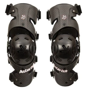 Asterisk - Carbon Cell 1.2 Knee Brace (Pair) MEDIUM - Foto 1 di 4